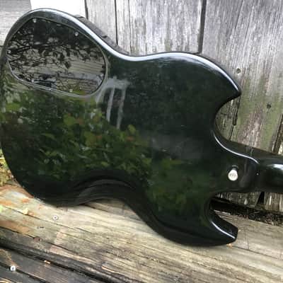 Rare  1977  Guild JetStar JSB-II Stereo/Mono 4-string Bass Black with OHSC image 9