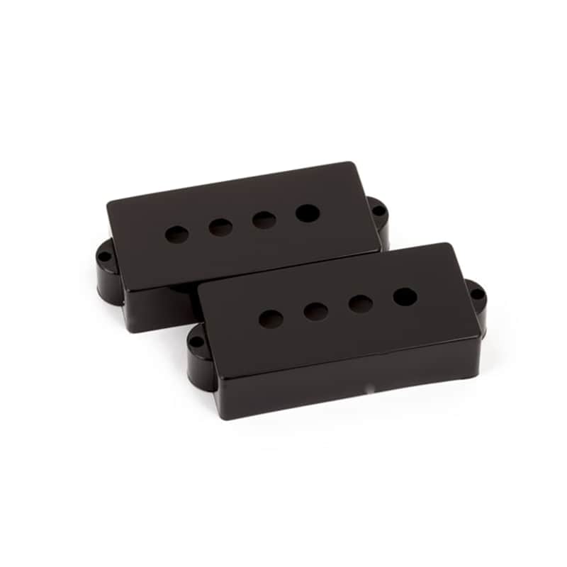 Fender Pickup Covers, Pure Vintage Precision Bass® Black (2) image 1