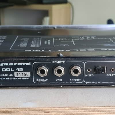 Dynacord DDL 12 Digital Delay RARE '80s Delay Multi-Effect VCO Micro-Looper image 2