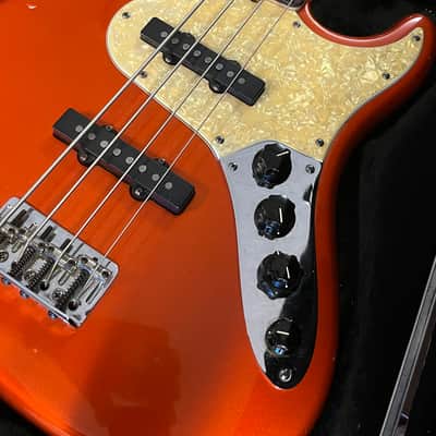 Fender Jazz Bass Deluxe 2005 - Candy Tangerine image 1