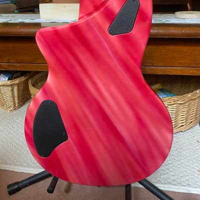 Rare Washburn Custom 'Custom' Shop Factory Gloss Finish/ Red & Pink Hues image 9