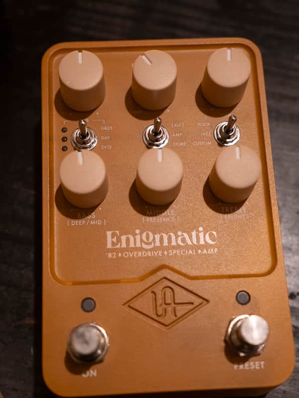 Universal Audio Enigmatic '82 Overdrive Special Amp 2024 - Present - Gold