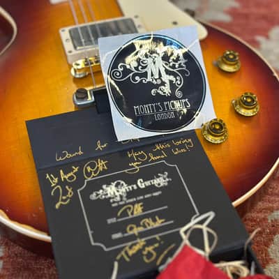 Gibson Custom Collectors Choice 1960 Reissue Les Paul Standard CC #7 - "John Shanks" w/ OHSC - Modified with Patent # T-Top + Monty PAF (097/300) image 15
