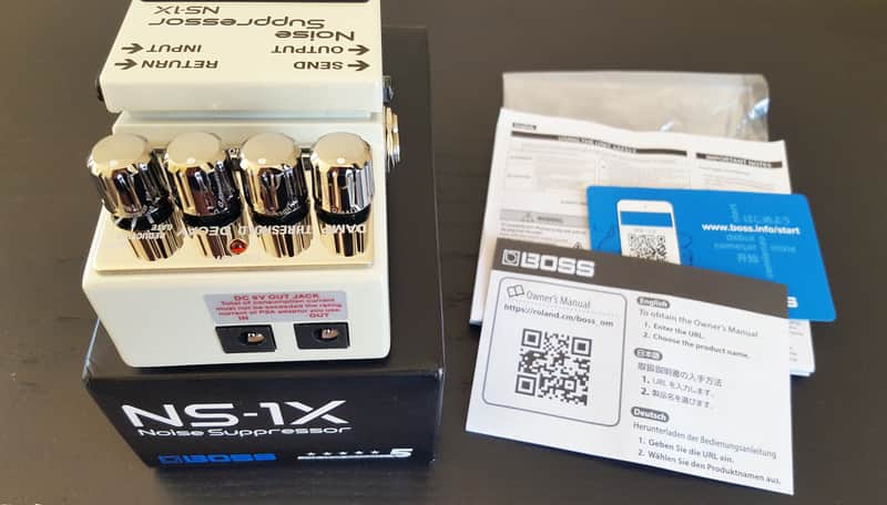 (MINT) Boss NS-1X Noise Suppressor 2023 - Present - Silver image 1