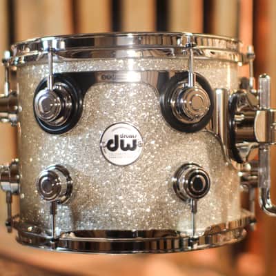 DW Collector's Maple Mahogany Broken Glass Drum Set - 22,10,12,14,16,14sn - SO#1416749 image 4