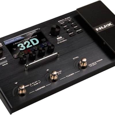 NUX MG-30 Versatile Modeler Multi Effects Guitar Processor Pedal Bundle W/ 15' Guitar Cable and 2 Flat Pedal Patch Cables image 8