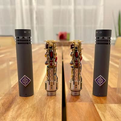 Vintage Neumann KM84 Stereo Matched Pair. KM84i. Close Serial Numbers. US Seller! image 15