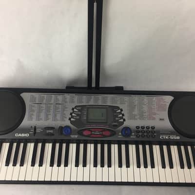 Casio CTK-558 61 Key Electronic Keyboard 100 Song Bank 100 Tones image 2
