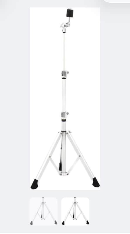 Yamaha CS-3 Crosstown Advanced Lightweight Cymbal Stand 2018 - Silver image 1
