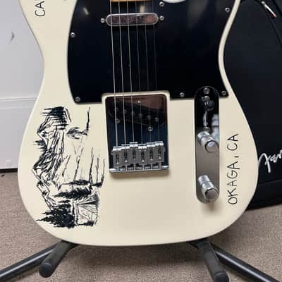 Fender Tyler, The Creator Signature Camp Flog Gnaw Standard Telecaster - Olympic White image 2