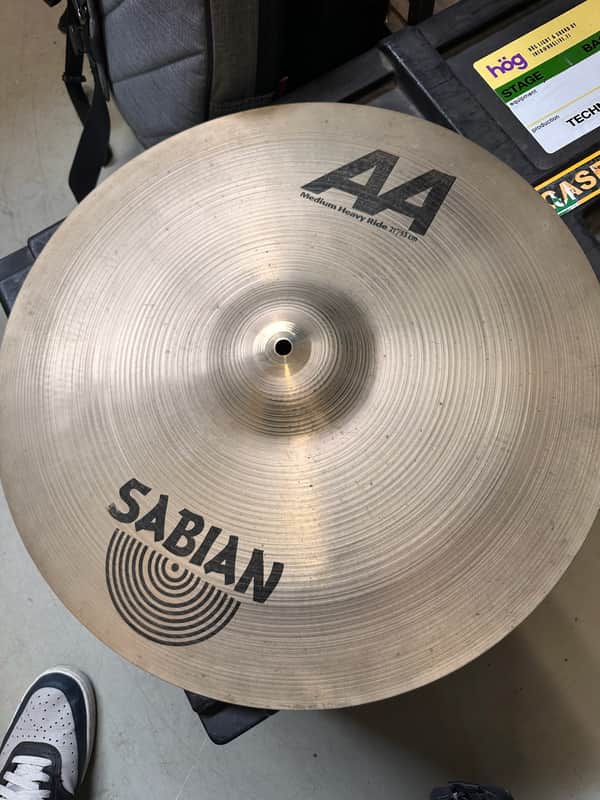 Sabian AA medium heavy ride 21" 2000s - natural image 1