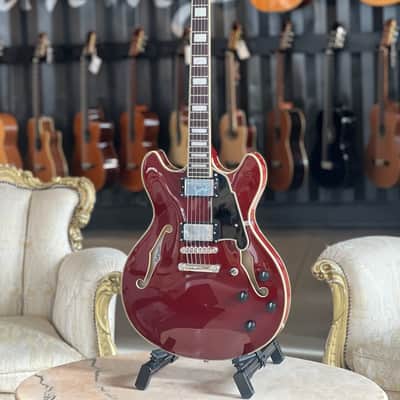D'ANGELICO Premier DC - Burnt Red image 1