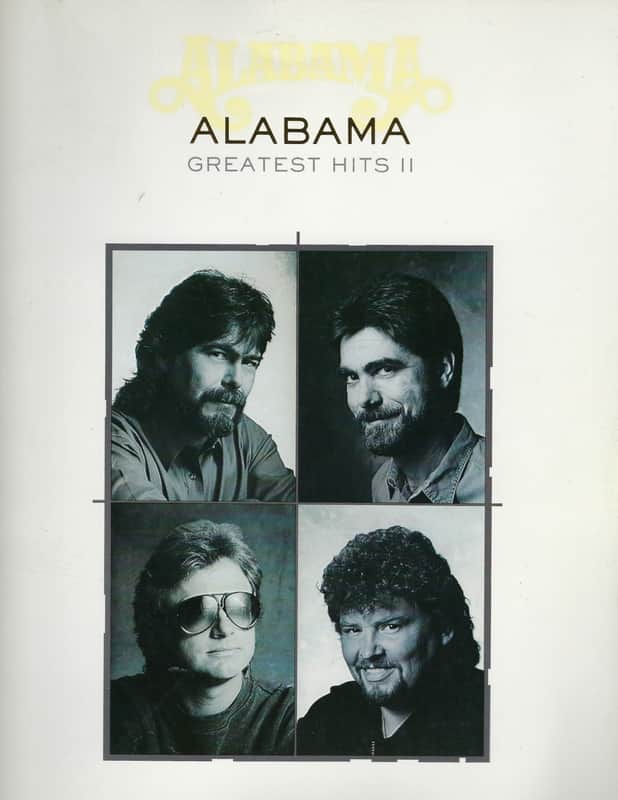 Warner Brothers Publications Alabama Greatest Hits II PVG Piano Vocal Guitar