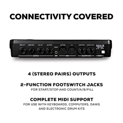 Alesis SR-16 - Studio-Grade Standalone Drum Machine With On-Board Sound Library, Performance Driven I/O and In-Built Effects image 5