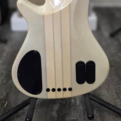 AIO S8-5 5-String Bass Guitar - White Burst GS-054 image 17