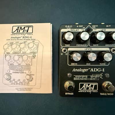 Asheville Music Tools ADG-1 Analog Delay 2021 - Present - Dusk Emerald Texture image 3