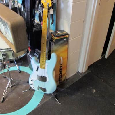 mix&match Sonic Blue Precision electric Bass guitar image 1