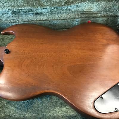 Gibson Vintage SG Junior JR 1965 Mahogany Brown OHSC P-90 Great Player Condition image 9