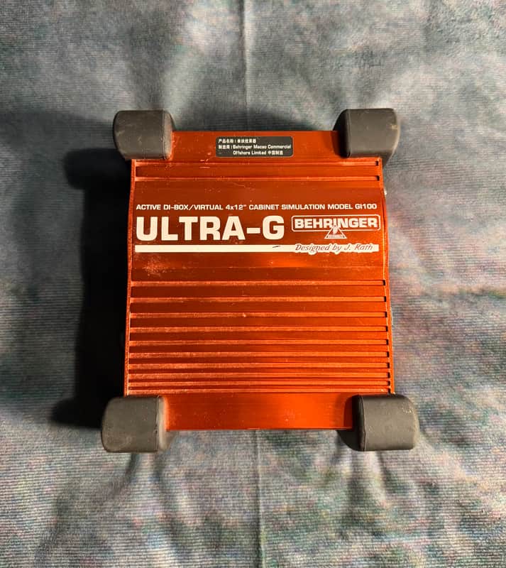 Behringer Ultra-G GI100 Battery / Phantom Powered DI Box