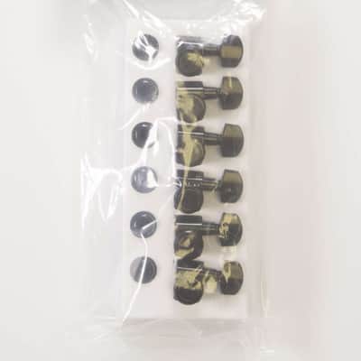 Genuine Fender 099-0818-400 Black locking 2-pin Strat/Tele upgrade tuners image 2