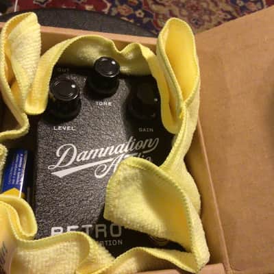 Damnation Audio Retro bass distortion 2024  - Black image 1