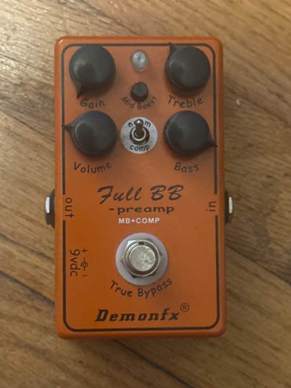 Demonfx FULL BB Preamp and Comp Double Trouble image 1