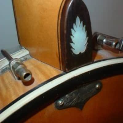 Bacon Blue Ribbon Tenor 4 String Banjo - Vintage 1922 Style A - As-is image 10