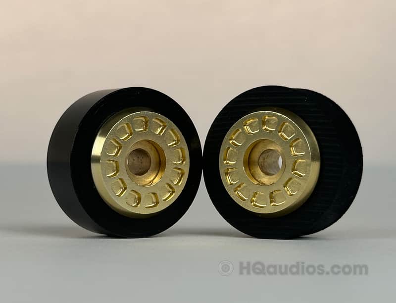 Pair of Pioneer RT-707/701 Pinch Rollers – Precision Replacement –Gold–1Yr WRT Bild 1