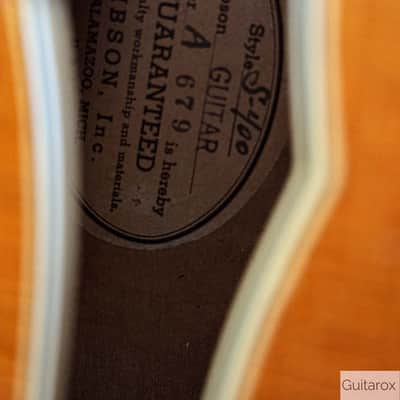 1947 Gibson Super 400 Blonde Non Cutaway image 13