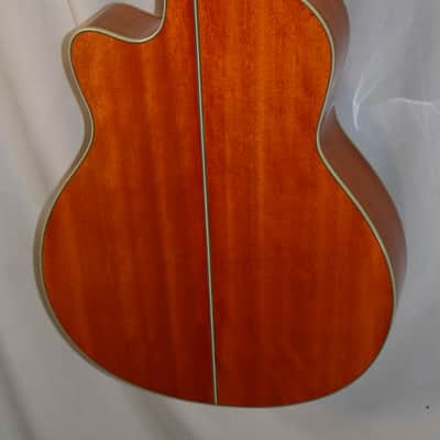 Fender FR50CE Cutaway Acoustic Electric Resonator Guitar used Recently Setup with new strings image 9