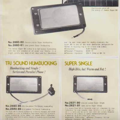 1978 IBANEZ SUPER 80 FLYING FINGERS “TRI SOUND”  HUMBUCKER PICKUPS VINTAGE MAXON image 4