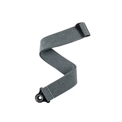 D'Addario Auto Lock Woven Guitar Strap Skater Grey image 2