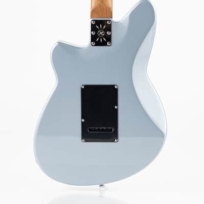 Reverend Double Agent W with Rosewood Fretboard - Metallic Silver Freeze image 5