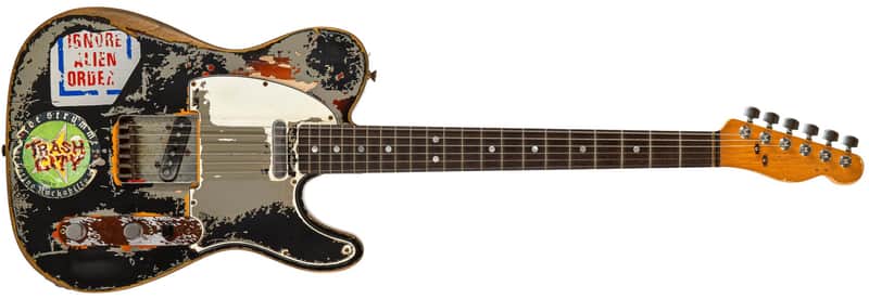 Fender Custom Shop Joe Strummer Clash Telecaster 2000s - Relic image 1