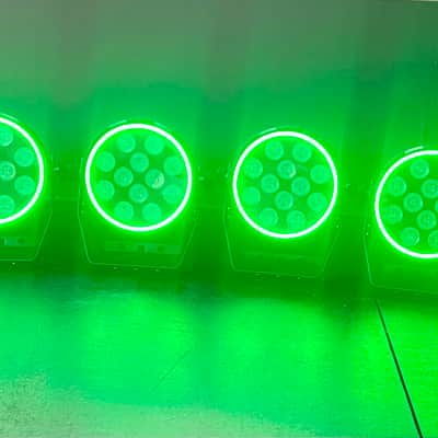 (8)Chauvet SlimPAR Pro Pix Hex-Color DMX RGBAW+UV Par Wash Light Fixtures image 13