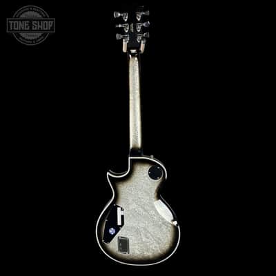 ESP Original Series Eclipse Custom Silver Liquid Metal Burst w/case E5231252 image 8