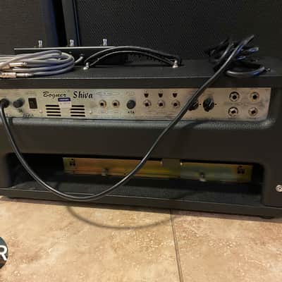 Bogner Shiva EL-34 Head w/ Reverb, Early Silver Panel! image 2