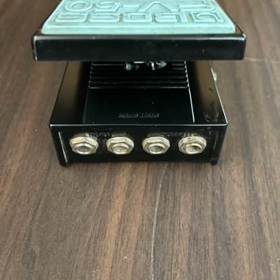 Boss FV-50H High-Impedance Stereo Volume Pedal - Black/light Blue image 2
