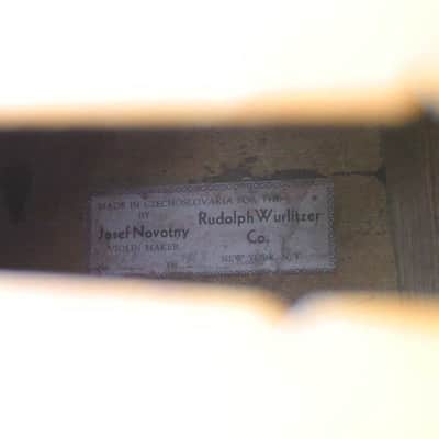 Wurlitzer / Josef Novotny Czech Flatback Upright Bass -1927 fully restored Price Drop image 2