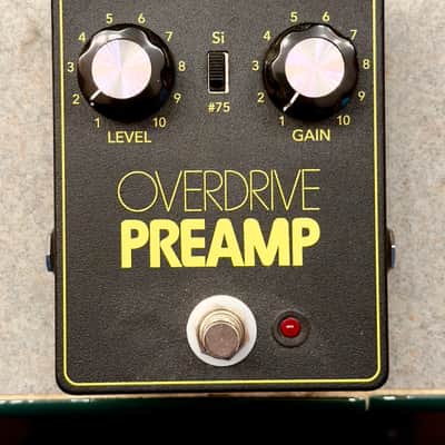 JHS Overdrive / Preamp 2022 - Present - Black / Yellow image 1