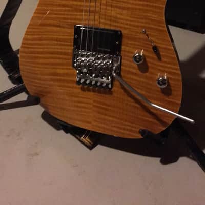 Schecter USA Custom Shop. 2013 Amber Burst Flame Top image 3
