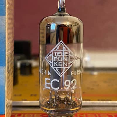 NOS NIB Telefunken EC92 Replacement Tube for Neumann Gefell UM57 M582 CMV 563 Microphones. image 2
