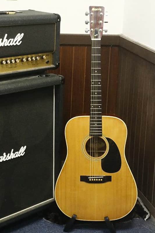 1970's made MORRIS High quality made Acoustic Guitar W-18 Made in Japan No.2 image 1