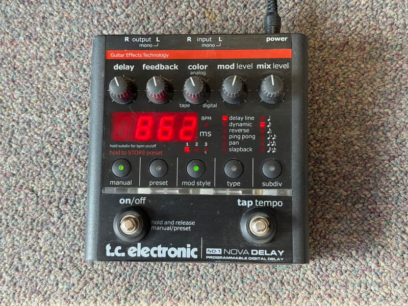 TC Electronic ND-1 Nova Delay