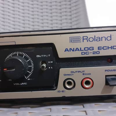 Roland DC-20 Analog Echo 1979 - 1983 - Black / Silver image 5