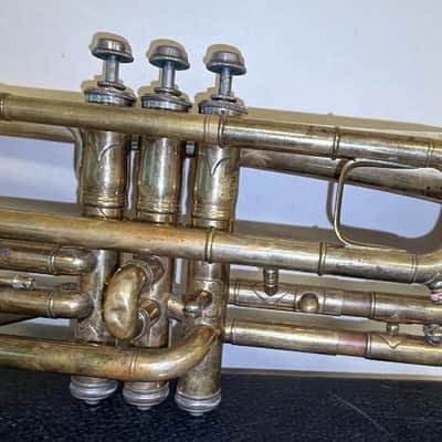CG Conn Perfected Wonder Cornet 1907 W/ Original Case PLAYER image 10