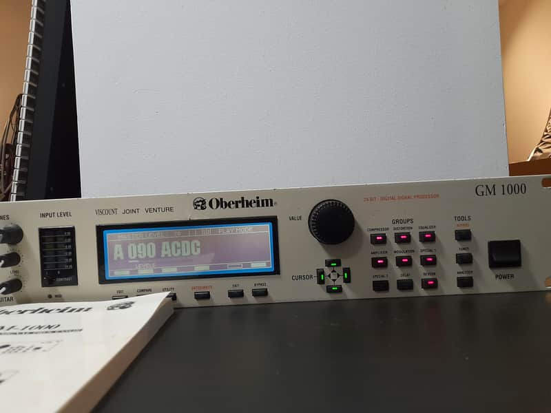 OBERHEIM GM 1000 VISCOUNT JOINT VENTURE 24 BIT DIGITAL SIGNAL PROCESSOR image 1