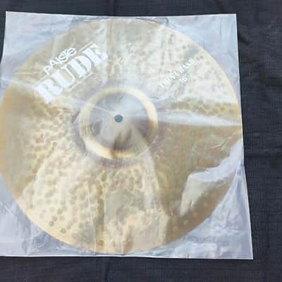Paiste 16" RUDE Thin Crash Cymbal 1999 - Present - Raw image 9