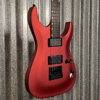 Immagine ESP LTD MH-1000 Evertune Candy Apple Red Satin Guitar #0731 Used - 4
