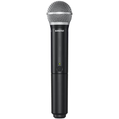 Shure BLX2/PG58 Wireless Handheld Transmitter - J11: 596-616 / 614-616 MHz image 1
